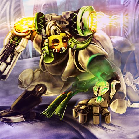 Orisa by McJohnArt on DeviantArt