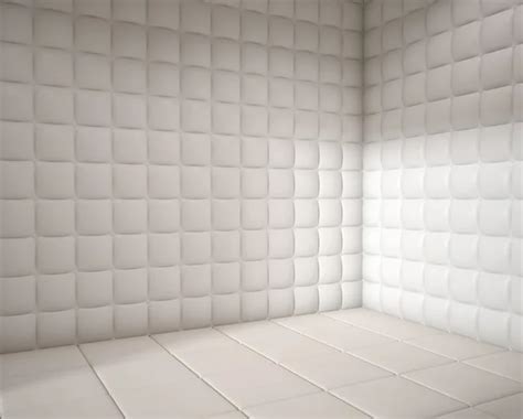 Padded cell wallpaper | White empty padded room — Stock Photo ...