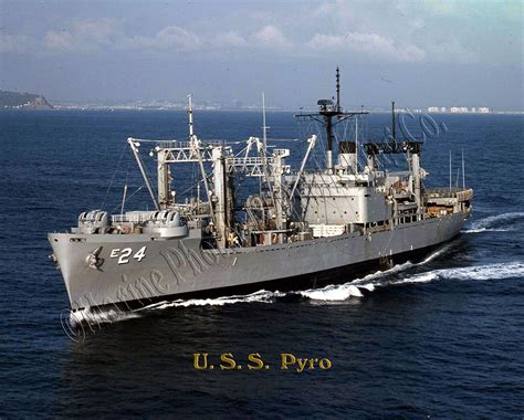 USS PYRO AE 24 Photo Print Personalized US Navy | eBay