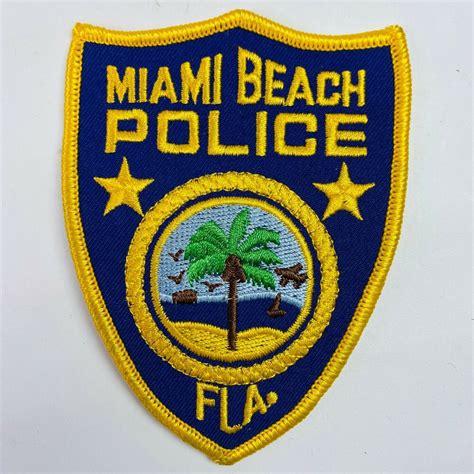 Sargent Police Badge Miami Beach