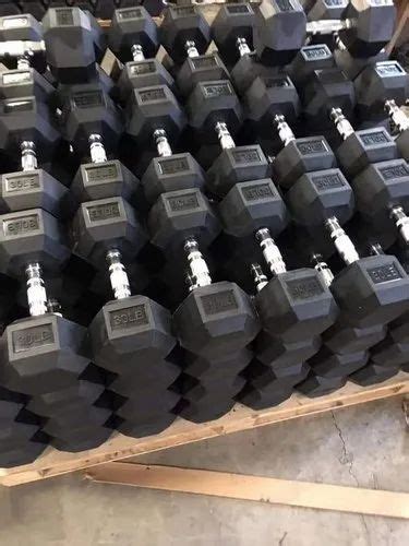 30 LB Rubber Dumbbells at Rs 89/kg | Uday Pratap Colony | Udaipur | ID: 23657641830