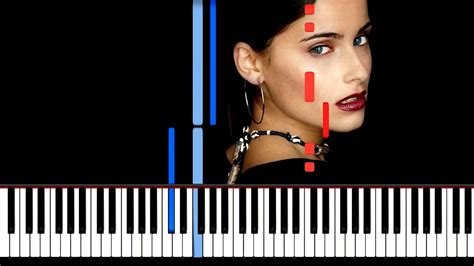 Nelly Furtado Say It Right piano synthesia - YouTube