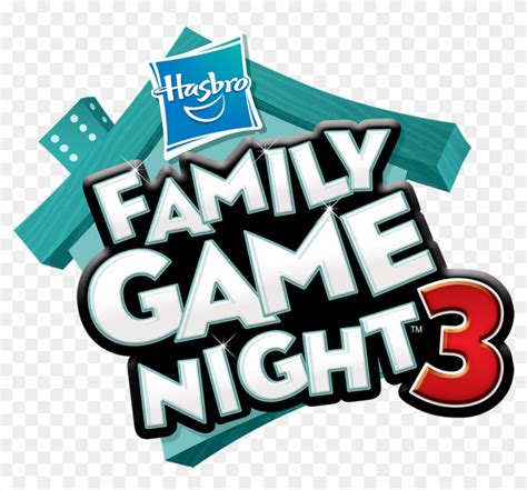 Clipart Family Game Night - Hasbro Family Game Night 3 Logo - Free ...