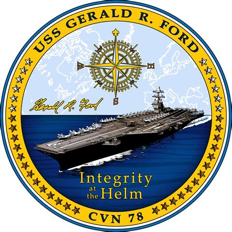 USS_Gerald_R._Ford_(CVN-78)_crest | A Military Photo & Video Website