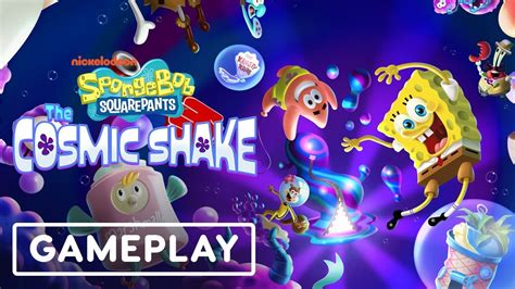 Spongebob Squarepants: The Cosmic Shake - 13 Minutes of Gameplay ...