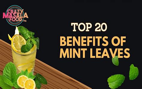 Top 20 Benefits of Mint Leaves - Crazy Masala Food