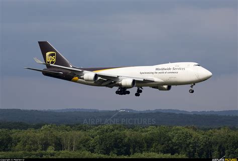 N582UP - UPS - United Parcel Service Boeing 747-400F, ERF at Cologne ...