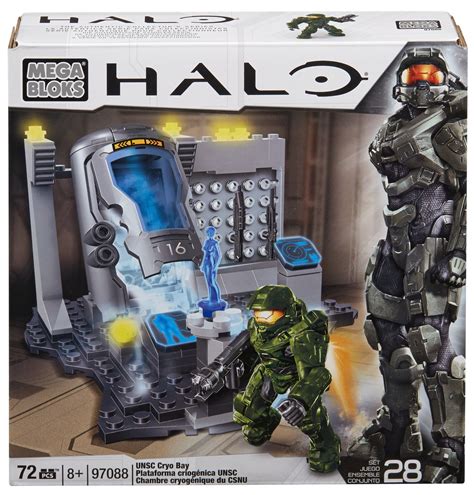 Halo Mega Bloks Master Chief Cryo Bay