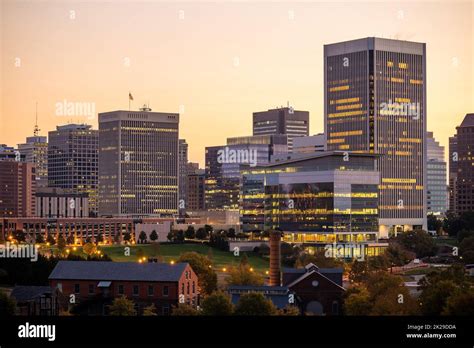 Downtown Richmond, Virginia skyline Stock Photo - Alamy