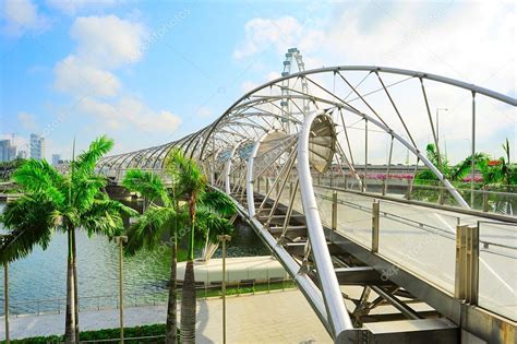 Helix Bridge in Singapore — Stock Photo © joyfull #41226835