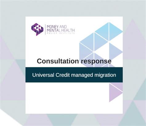 Universal credit managed migration graphic - Money and Mental Health ...