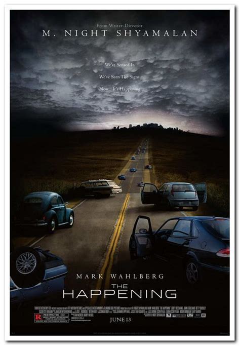 HAPPENING - 2008 - original 27x40 D/S Regular "B" movie poster - MARK ...