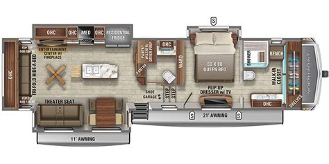 2020 Jayco North Point Floor Plans - floorplans.click