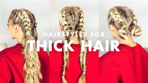 11+ Sensational Easy Quick Hairstyles Long Thick Hair