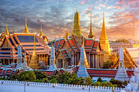 O refúgio actual de Bangkok - viajando e aproveitando