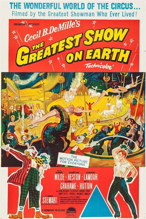 The Greatest Show on Earth (1952) - Posters — The Movie Database (TMDB)