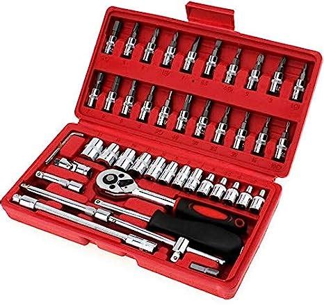 SNE 46 in1 Tool Kit and Screwdriver and Multi-Purpose Combination Tool ...