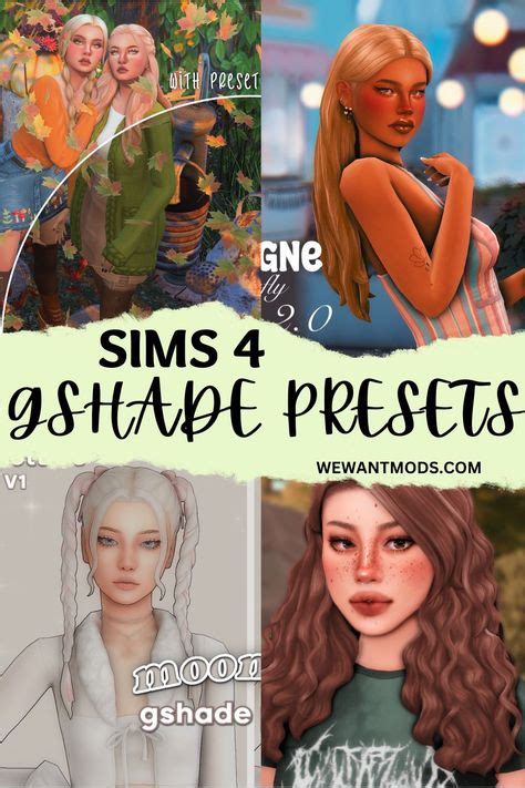 Gshade Presets for Sims 4