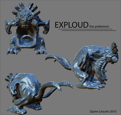 EXPLOUD the pokemon by Quinnel on DeviantArt