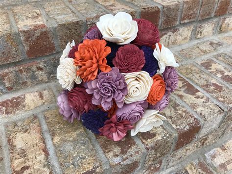 Southern Blooms Co | Flower bouquet wedding, Fall wedding bouquets, Wood flower bouquet