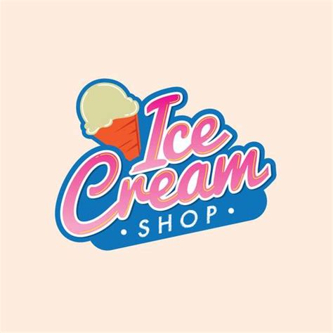 Modern Ice Cream Logo 181507 Vector Art at Vecteezy