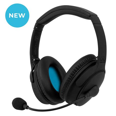 ANR-1000 Wireless Bluetooth Headset with Noise Cancelling Microphone ...