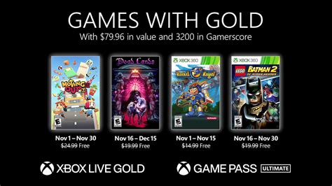 Xbox Games with Gold for November includes Moving Out, Kingdom Two ...