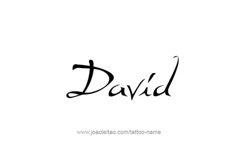 David prophet name tattoo designs – Artofit