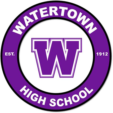 Watertown High School logo | School, High school, School logo