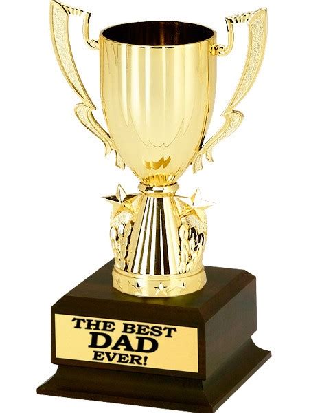 Best Dad Ever Trophy | Dinn Trophy