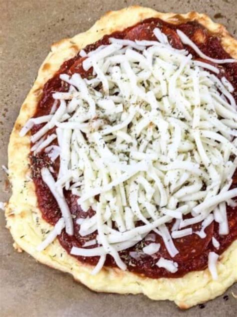 Keto Pizza Crust: Cream Cheese Pizza Crust Recipe