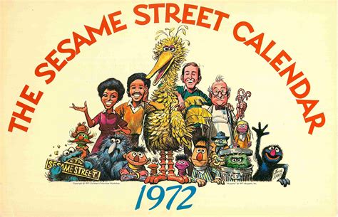 The Sesame Street Calendar 1972 | Muppet Wiki | Fandom