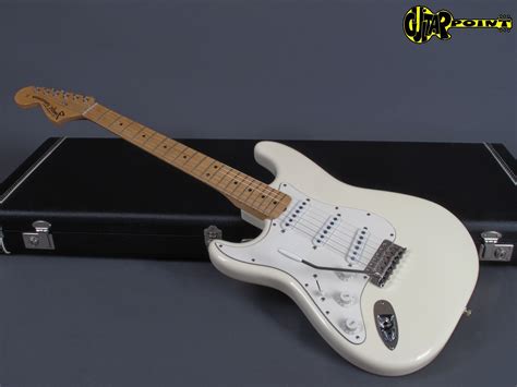 1997 Fender Stratocaster Jimi Hendrix Tribute - Olympic White-Vi97FeStrHendrixTN704512