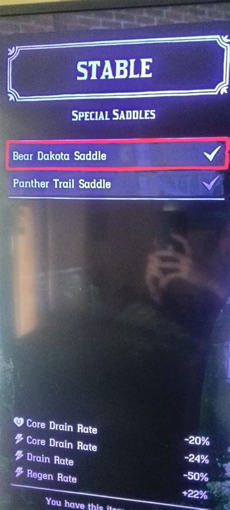 How did I get the bear saddle with the panther skin underneath? : r/RDR2