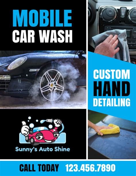 Mobile Car Wash Flyer Template | MyCreativeShop