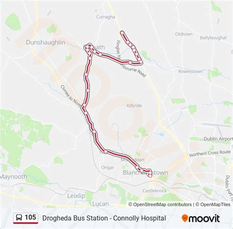 105 Route: Schedules, Stops & Maps - Ashbourne (Updated)