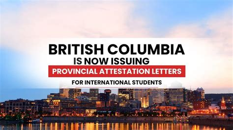 British Columbia is now issuing Provincial Attestation Letters for international students - AIMS ...