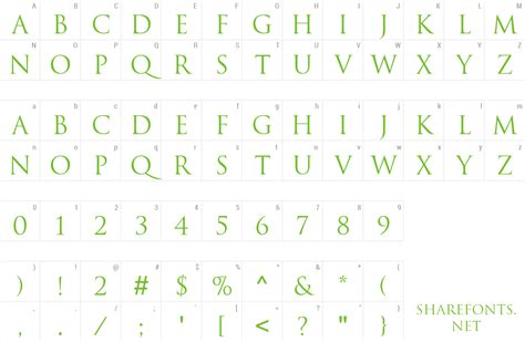 Download Free Font Trajan