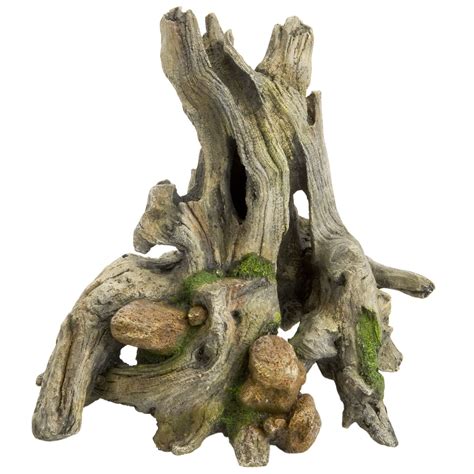 Top Fin® Mossy Driftwood Aquarium Ornament | Aquarium ornaments, Aquarium decorations, Fish tank ...