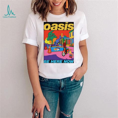 Oasis Organic Be Here Now Cover Art shirt - Limotees