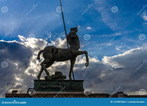 Bronze Statue at Pompeii Archaeological Park in Pompeii Stock Photo ...