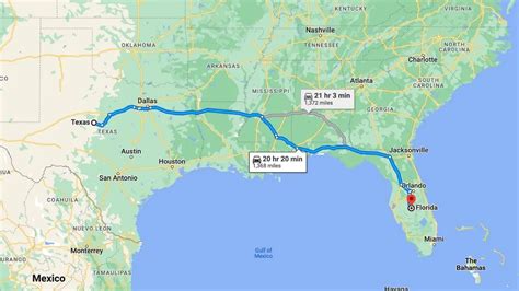 Texas To Florida Road Trip & Drive (2024 Edition)