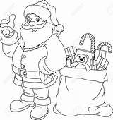 Santa Claus Printable Coloring Pages sketch template