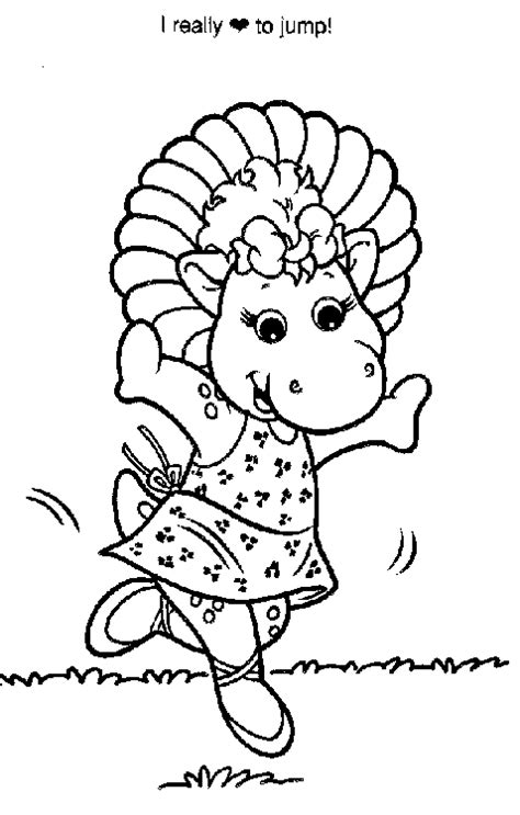 Baby Bop Coloring Pages Coloring Pages