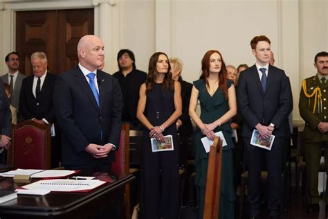 New Zealand: Christopher Luxon sworn in as PM, says priority is to ...