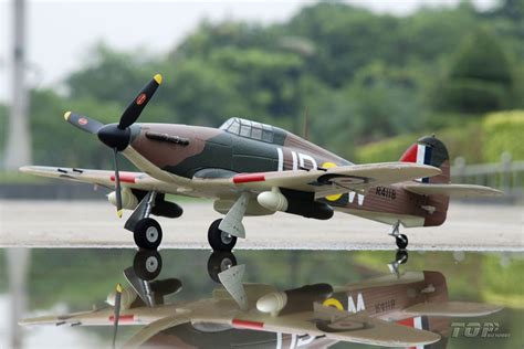 Hawker Hurricane 750mm/30'' EPO Electric RC Airplane PNP Camo - General Hobby