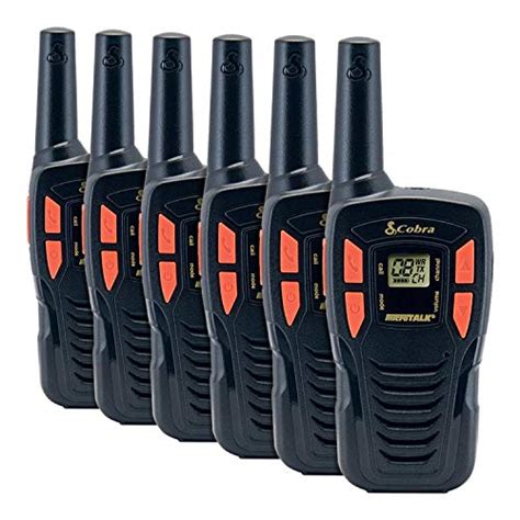 Cobra CX190-6 Walkie Talkies 6 Pack - All4Hiking.com