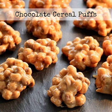 Delicious Chocolate Cereal Puffs