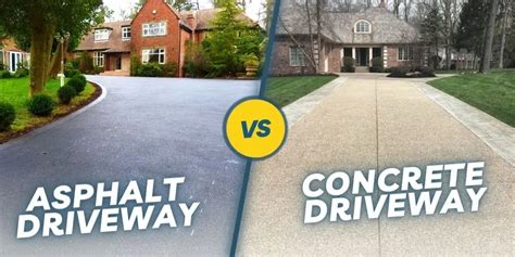 Concrete vs. Asphalt Driveways: Which is Better?