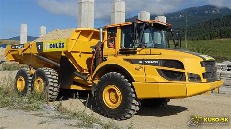 New VOLVO A30G - dumper walkaround - YouTube